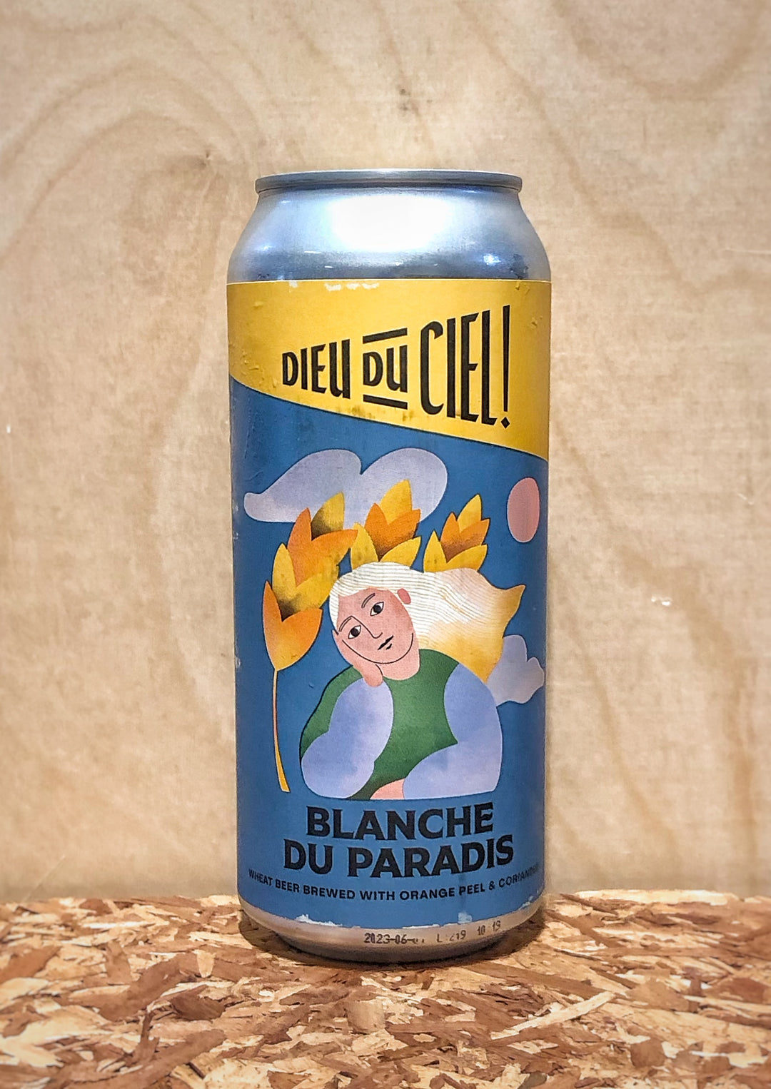 Brasserie Diue du Ciel! 'Blanche de Paradis' Wheat Beer brewed with Orange Peel & Coriander (Montreal, QC, Canada)