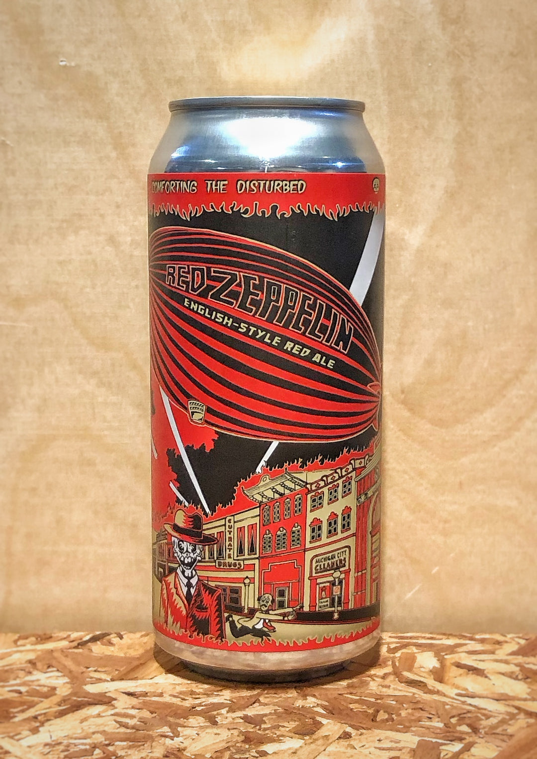 Burn 'Em Brewing 'Red Zeppelin' English-Style Red Ale (Michigan City, IN)
