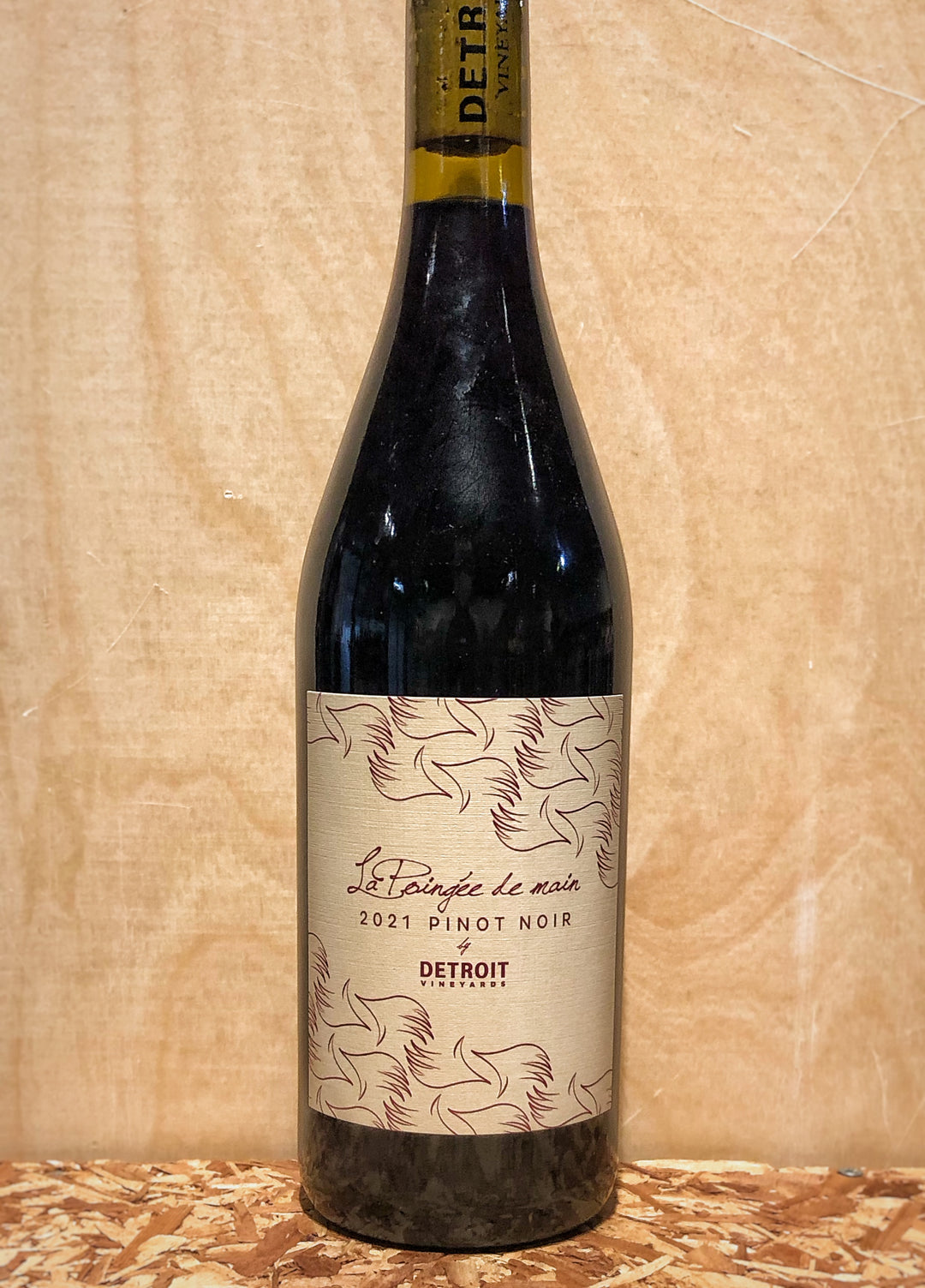 Detroit Vineyards 'La Poignée de Main' Pinot Noir 2021 (Old Mission Peninsula, MI)