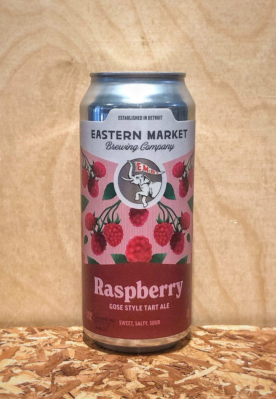 Eastern Market Brewing Co. Raspberry Gose Style Tart Ale (Detroit, MI)