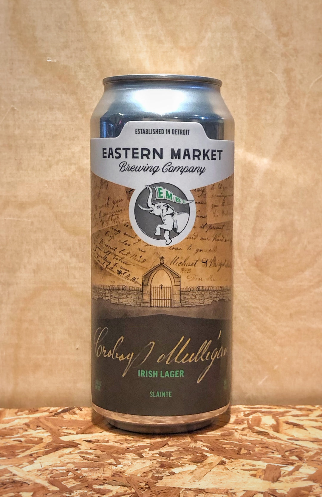 Eastern Market Brewing Co. 'Croboy Mulligan' Irish Lager (Detroit, MI)