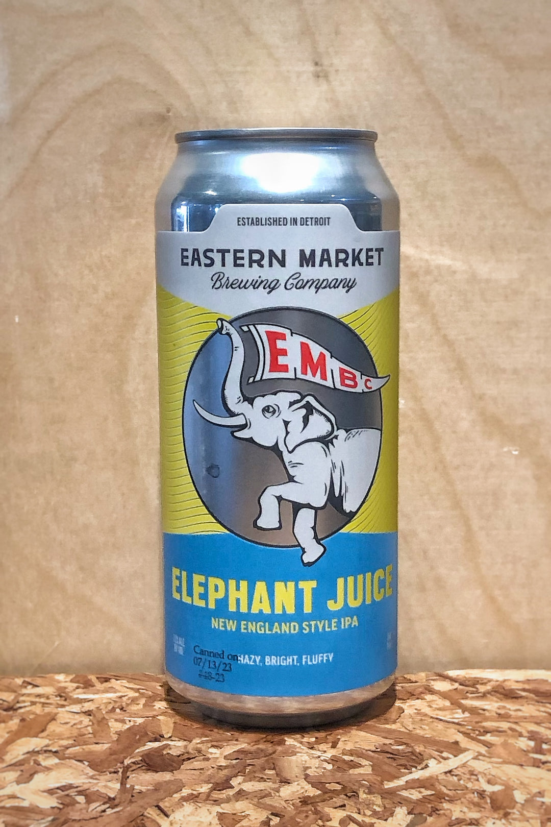 Eastern Market Brewing Co. 'Elephant Juice' New England Style IPA (Detroit, MI)