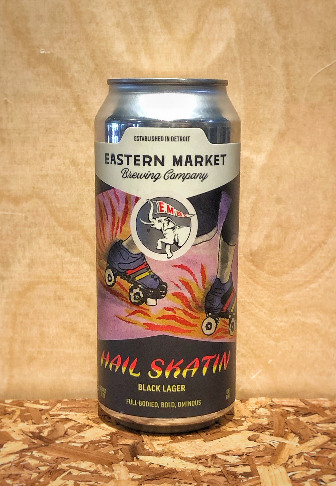 Eastern Market Brewing Co. 'Hail Skatin' Black Lager (Detroit, MI)