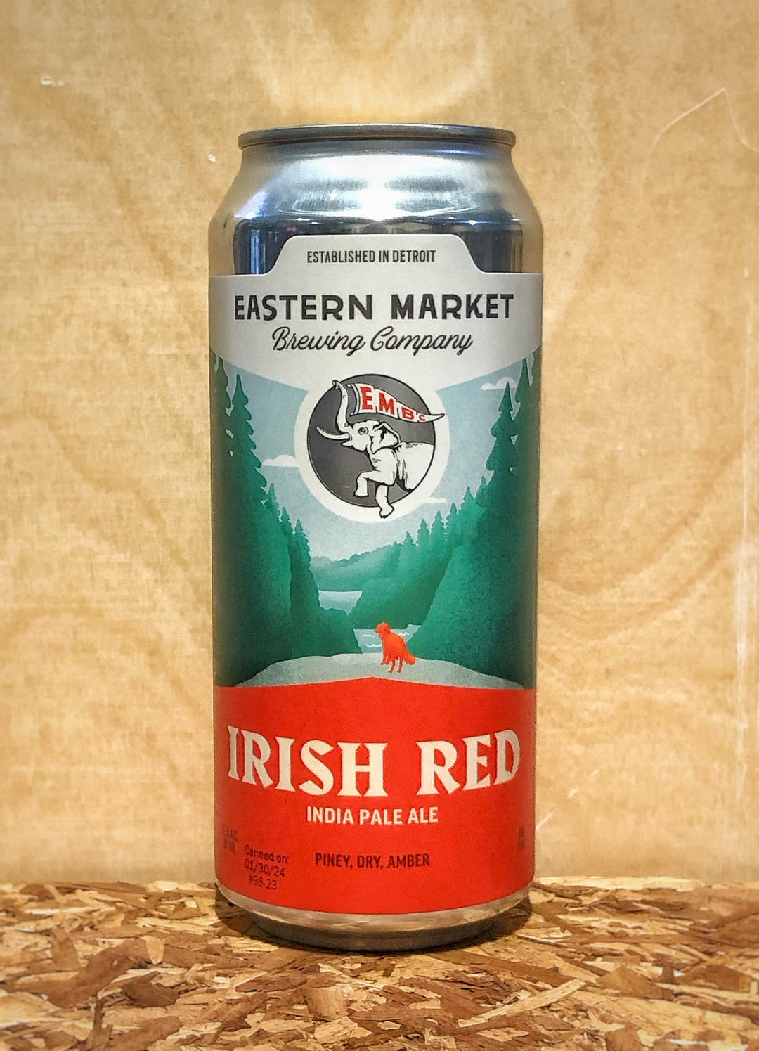 Eastern Market Brewing Co. 'Irish Red' Amber India Pale Ale (Detroit, MI)