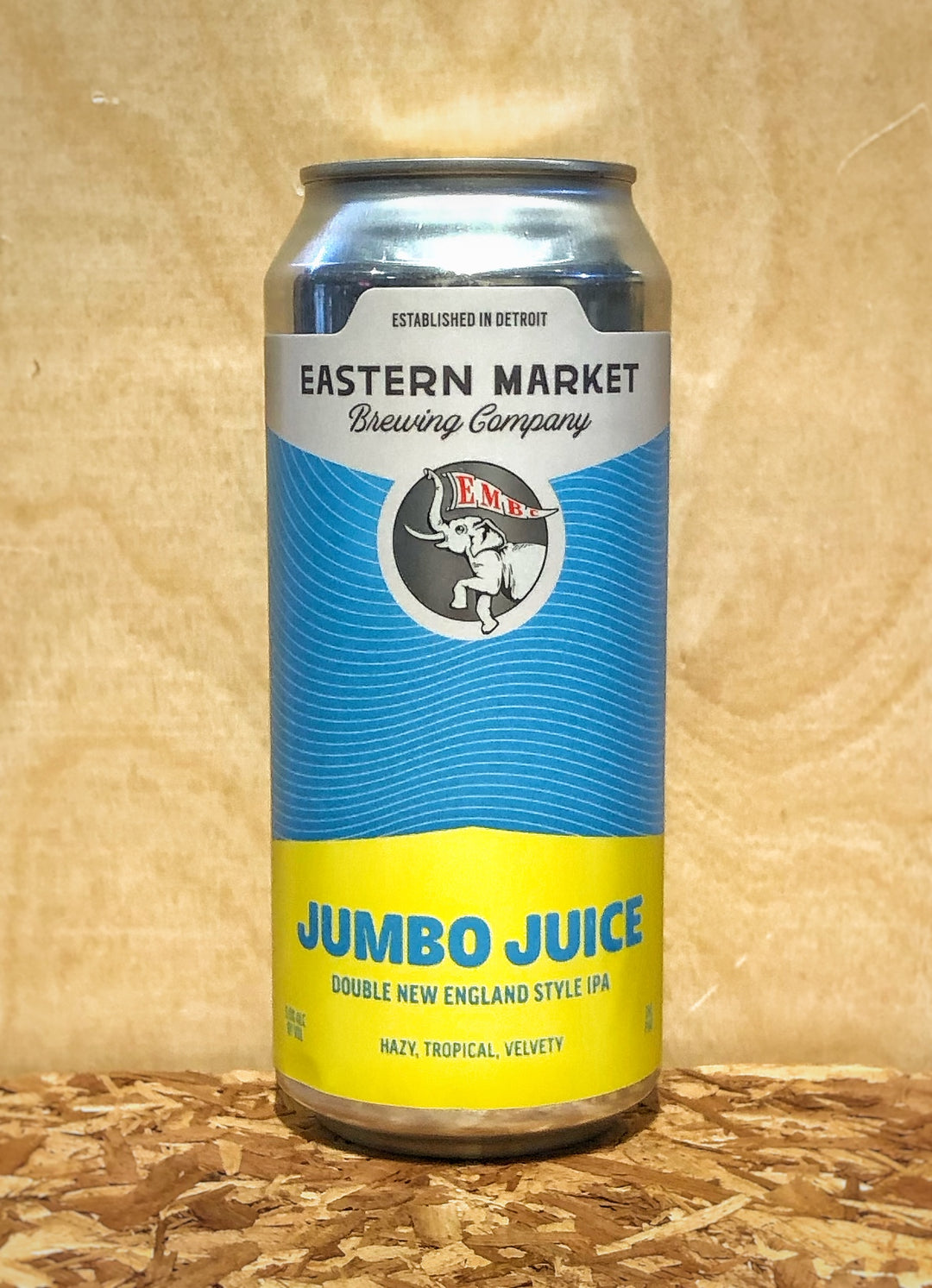 Eastern Market Brewing Co. 'Jumbo Juice' Double New England Style IPA (Detroit, MI)