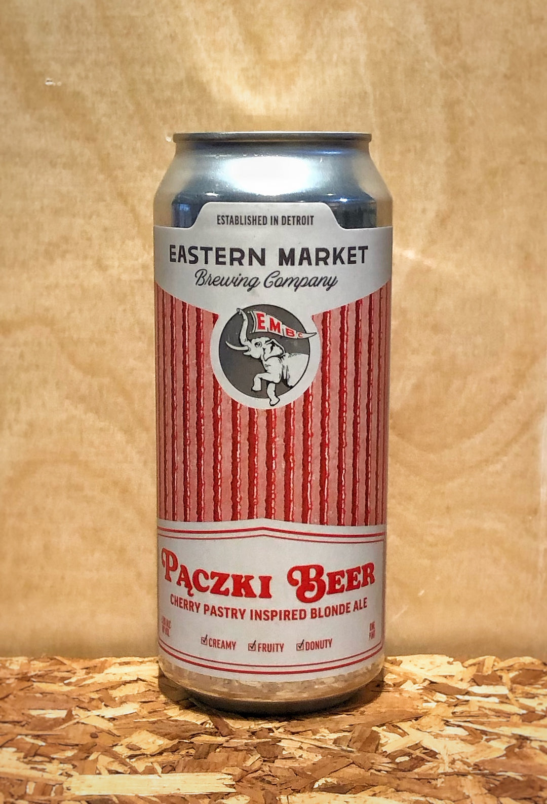 Eastern Market Brewing Co. 'Pączki Beer' Cherry Pastry Inspired Blonde Ale (Detroit, MI)