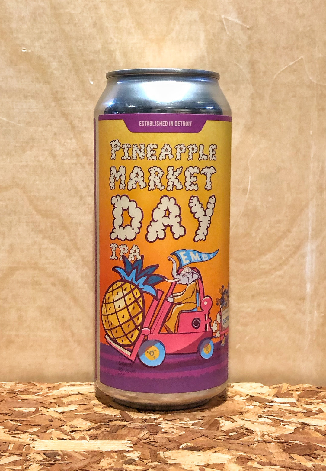 Eastern Market Brewing Co. 'Pineapple Market Day' Session IPA with Pineapple (Detroit, MI)