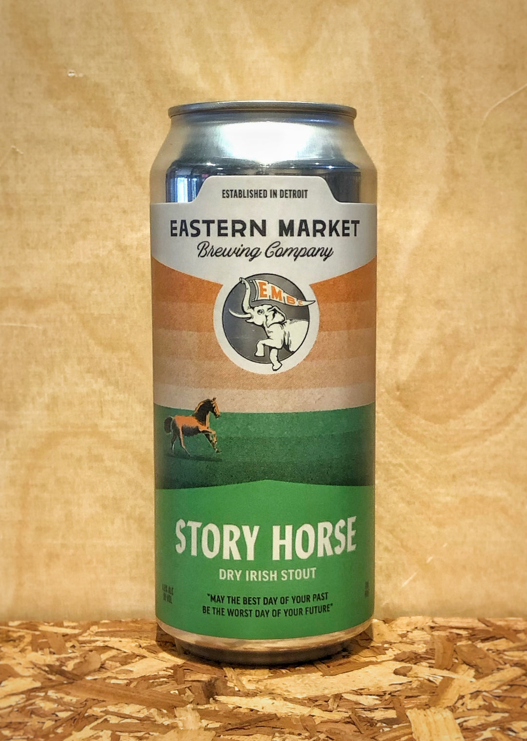 Eastern Market Brewing Co. 'Story Horse' Dry Irish Stout (Detroit, MI)