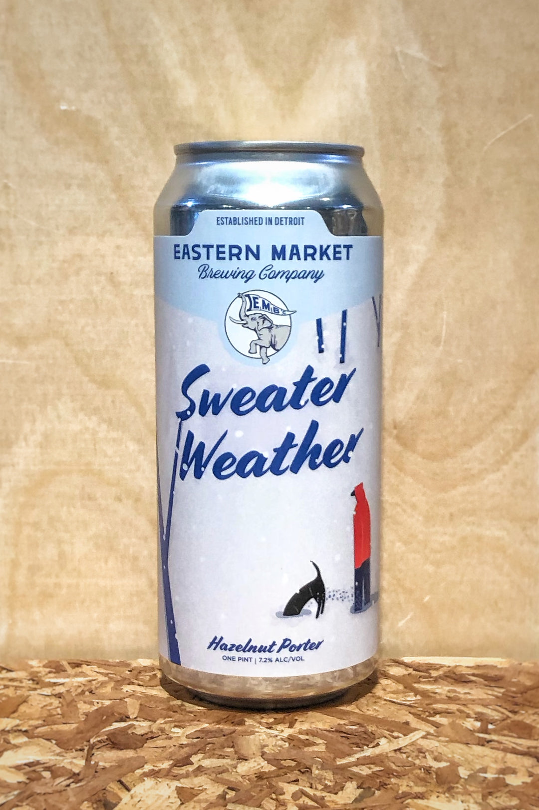 Eastern Market Brewing Co. 'Sweater Weather' Hazelnut Porter (Detroit, MI)