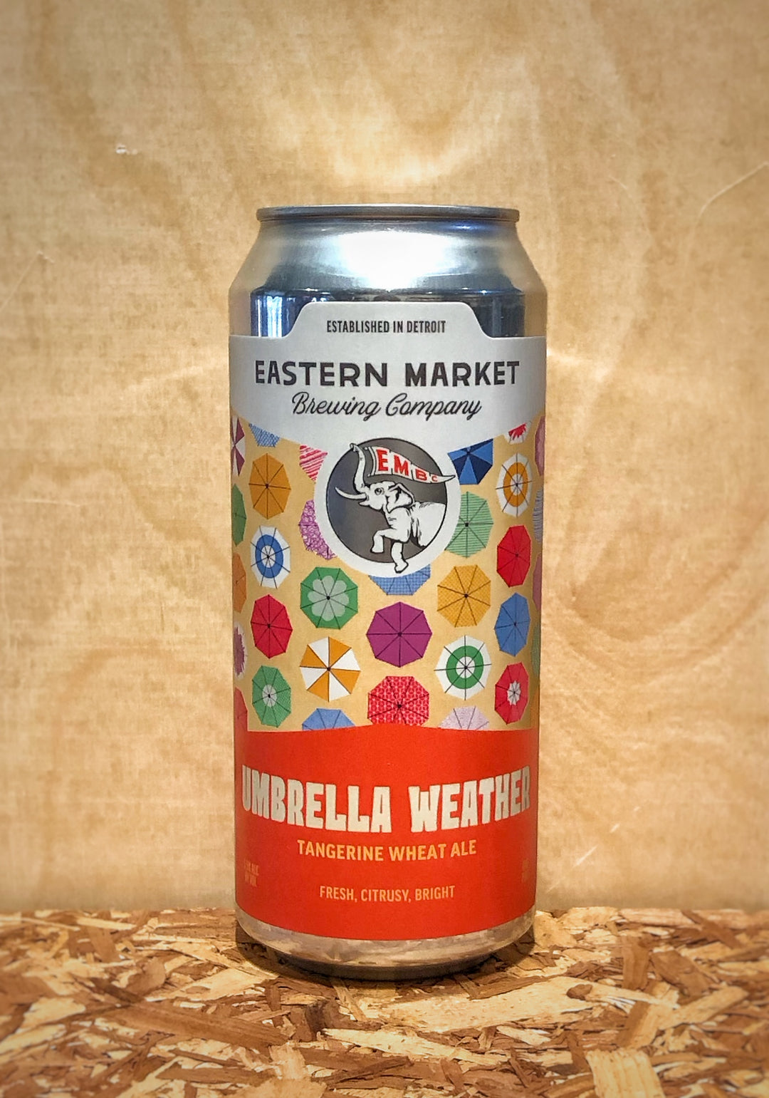 Eastern Market Brewing Co. 'Umbrella Weather' Tangerine Wheat Ale (Detroit, MI)