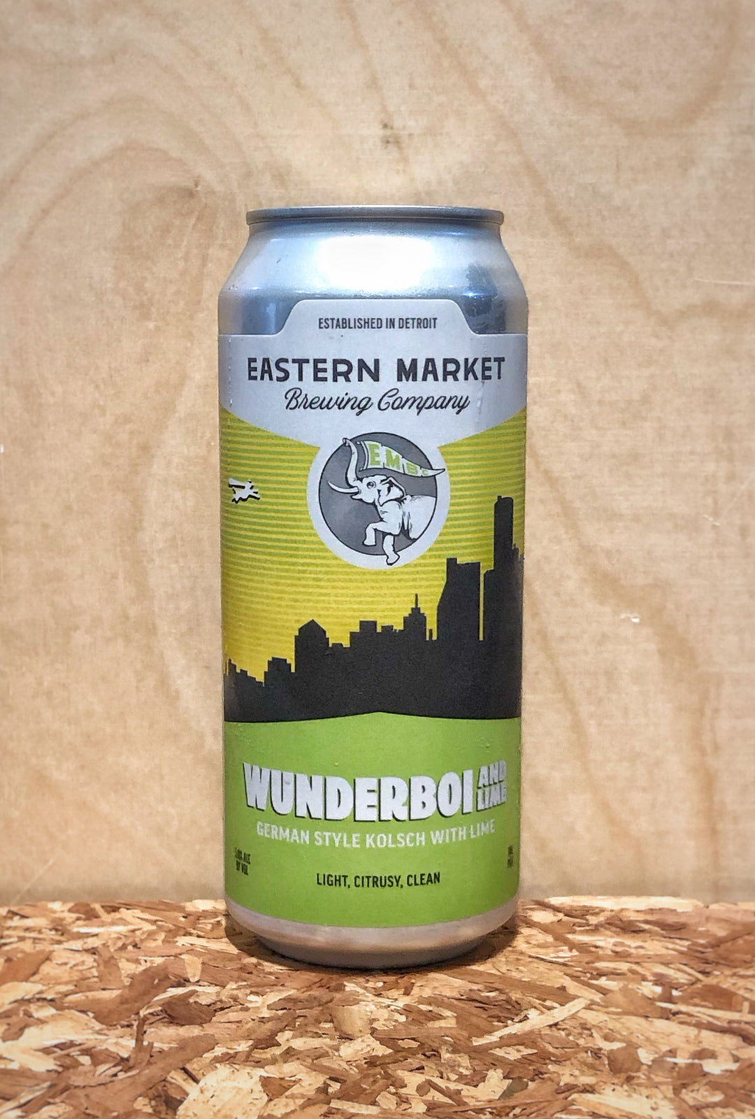Eastern Market Brewing Co. 'Wunderboi and Lime' German Style Kolsch with Lime (Detroit, MI)