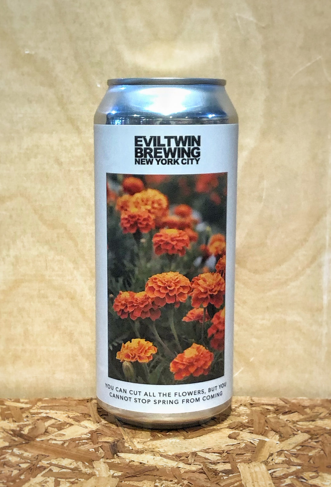Evil Twin Brewing 'You Can Cut All the Flowers But You Cannot Keep Spring from Coming' Saison with Bee Pollen & Dried Marigolds (Brooklyn, NY)