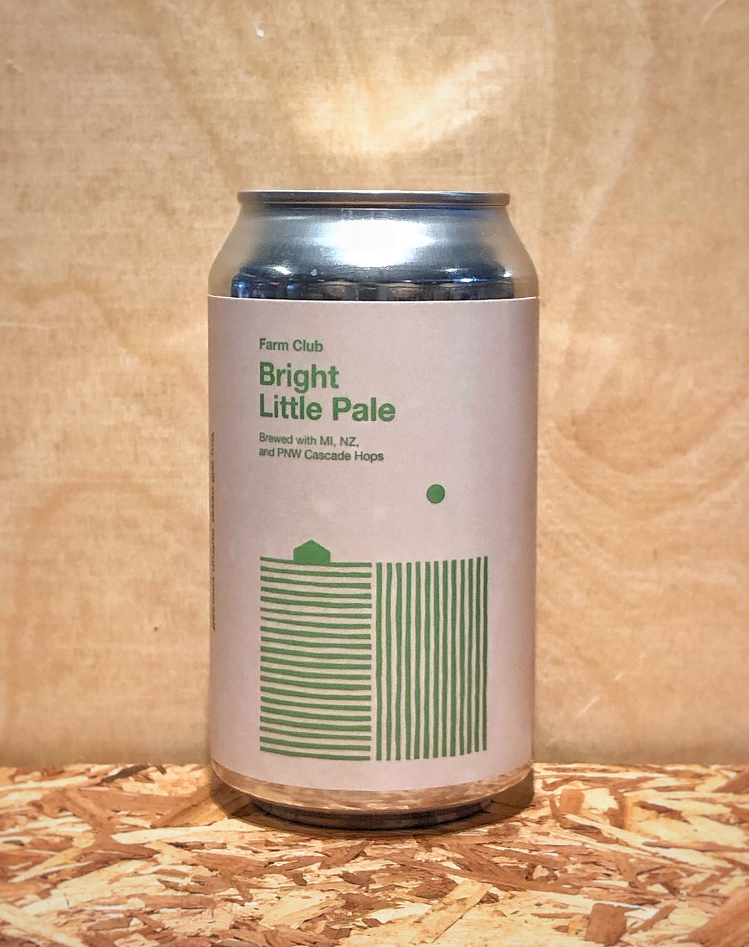 Farm Club 'Bright Little Pale Ale' Pale Ale brewed with Nelson Sauvin and Motueka Hops (Traverse City, Michigan)