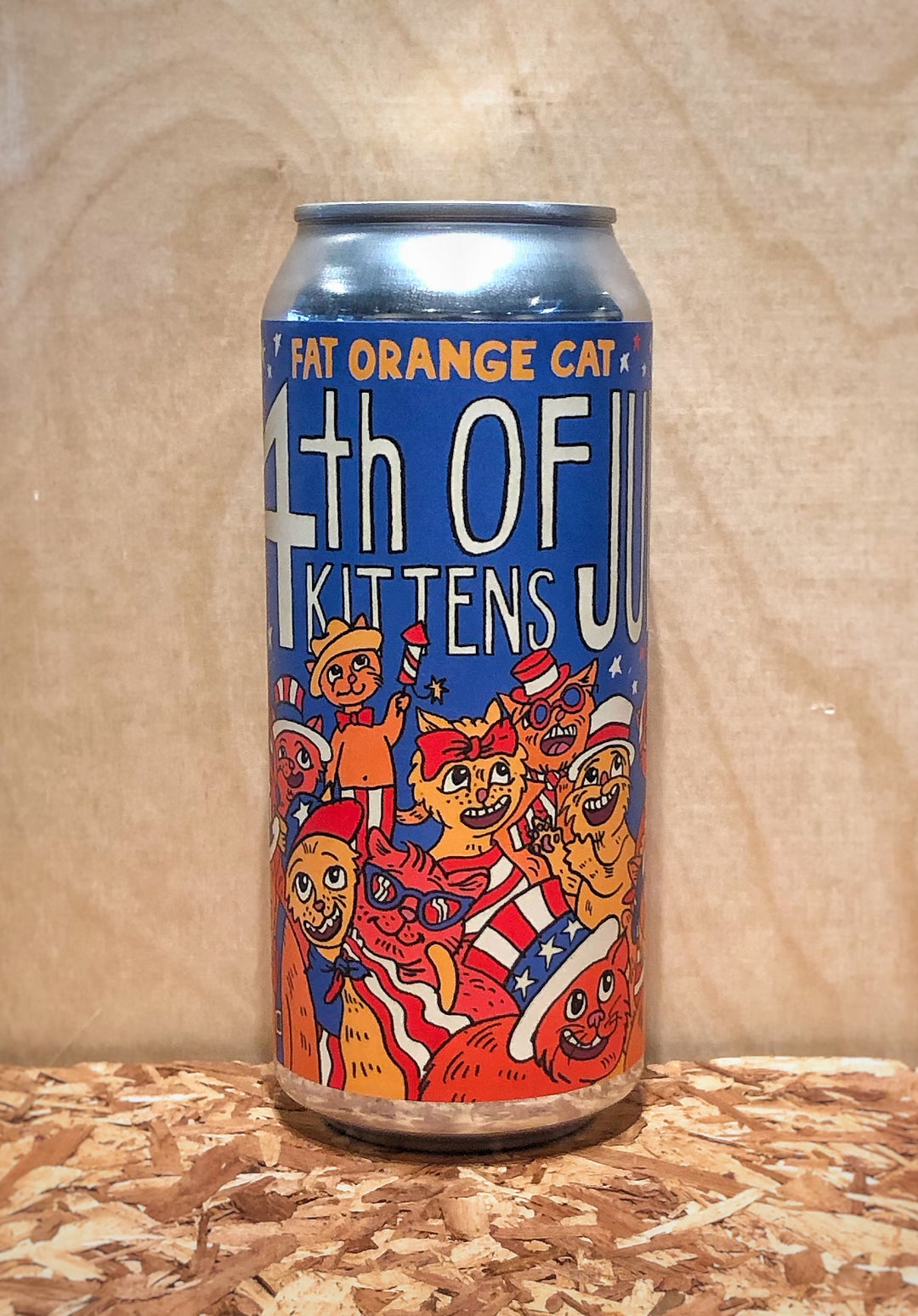Fat Orange Cat '4th of July Kittens' American IPA Hazy India Pale Ale (North Haven, CT)