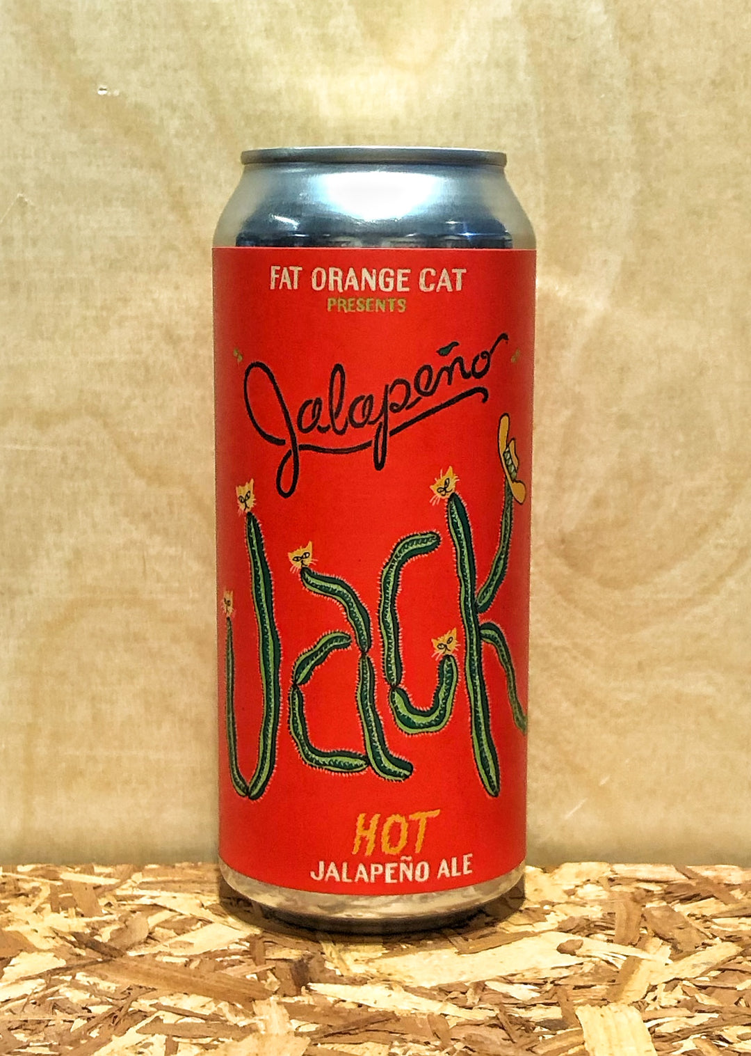 Fat Orange Cat 'Jalapeño Jack' Hot Jalapeño Ale (North Haven, CT)