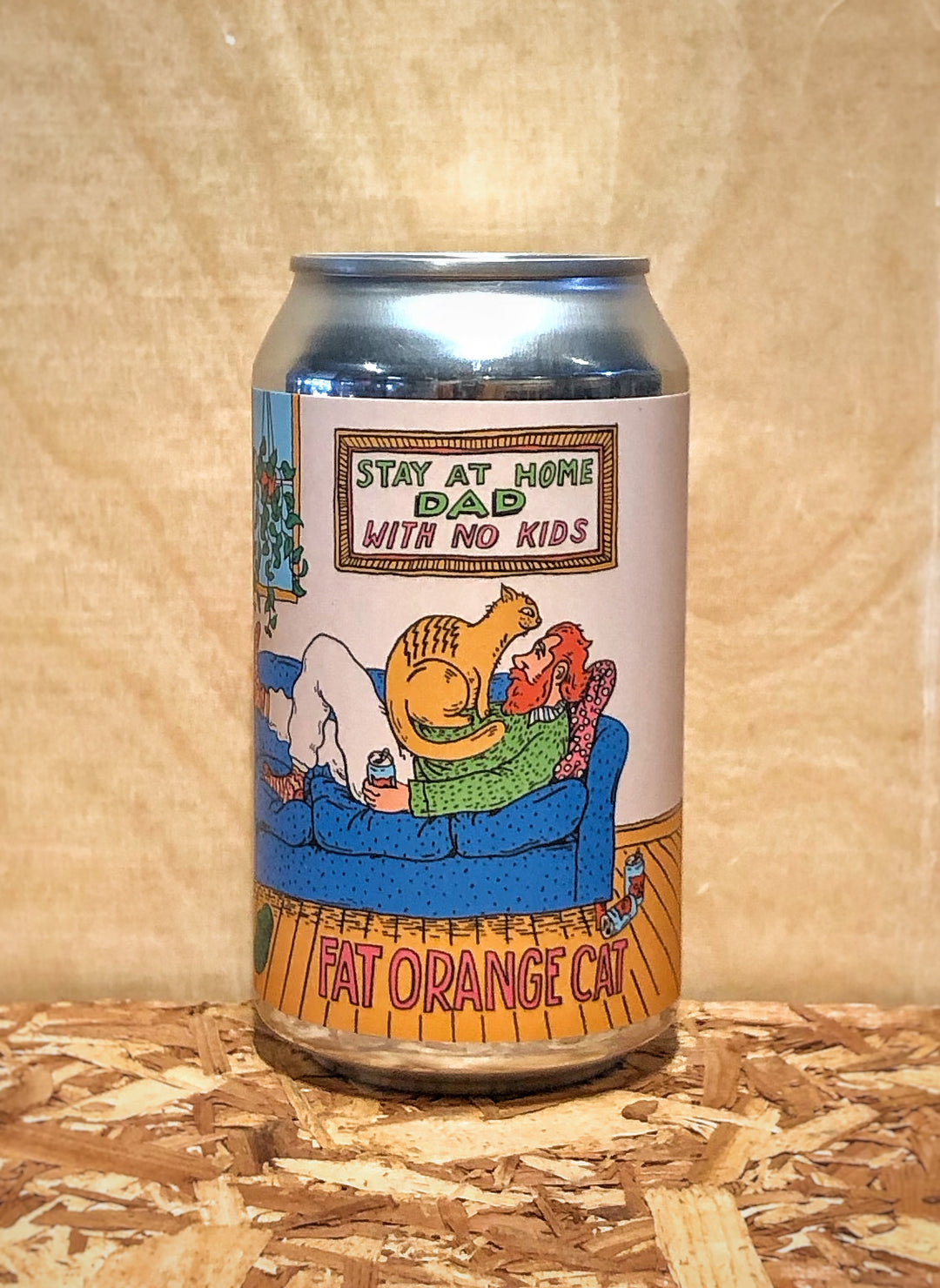 Fat Orange Cat 'Stay At Home Dad With No Kids' New England Style Pale Ale (North Haven, CT)