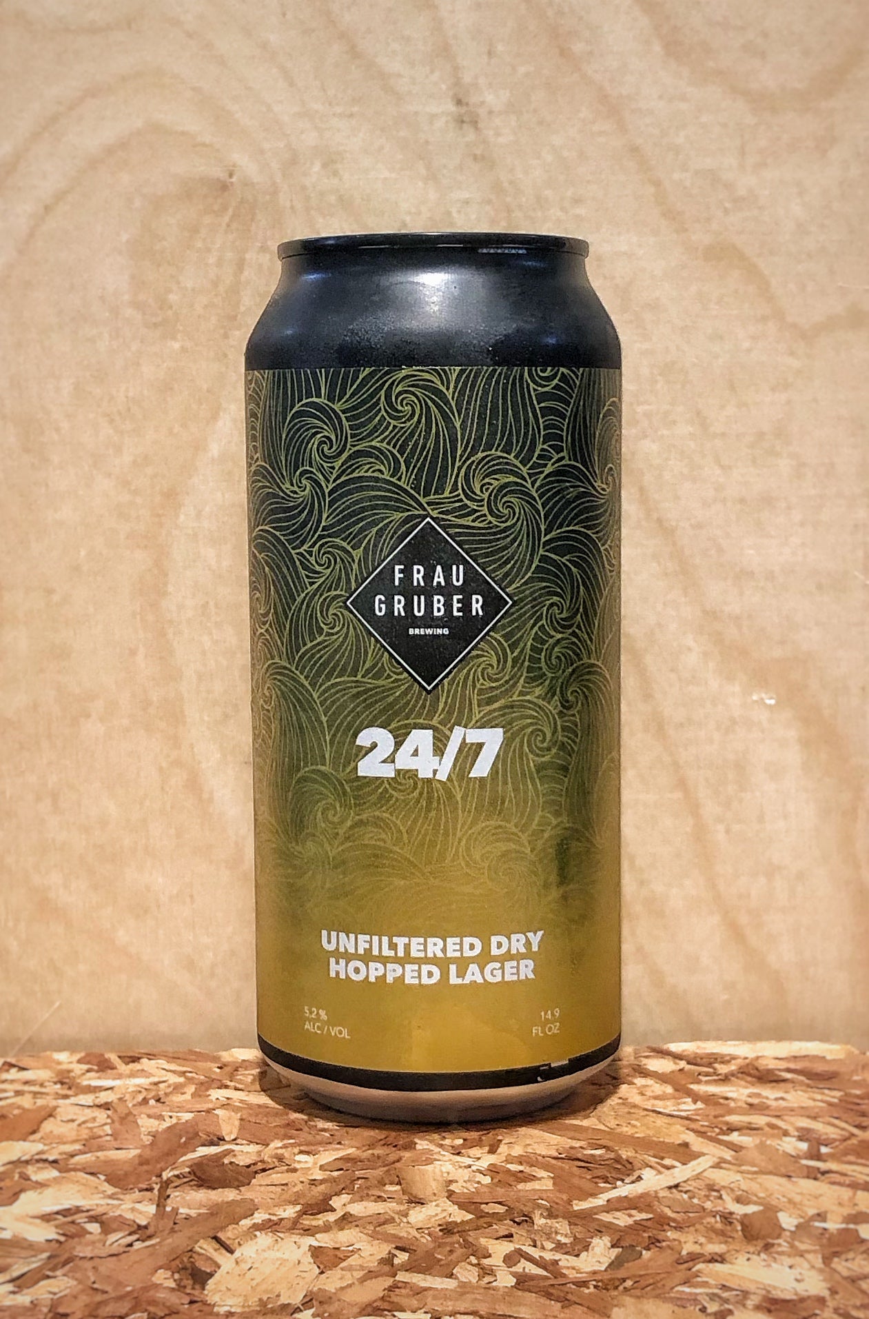 FrauGruber Brewing '24/7' Unfiltered Dry Hopped Lager (Bayern, Germany)