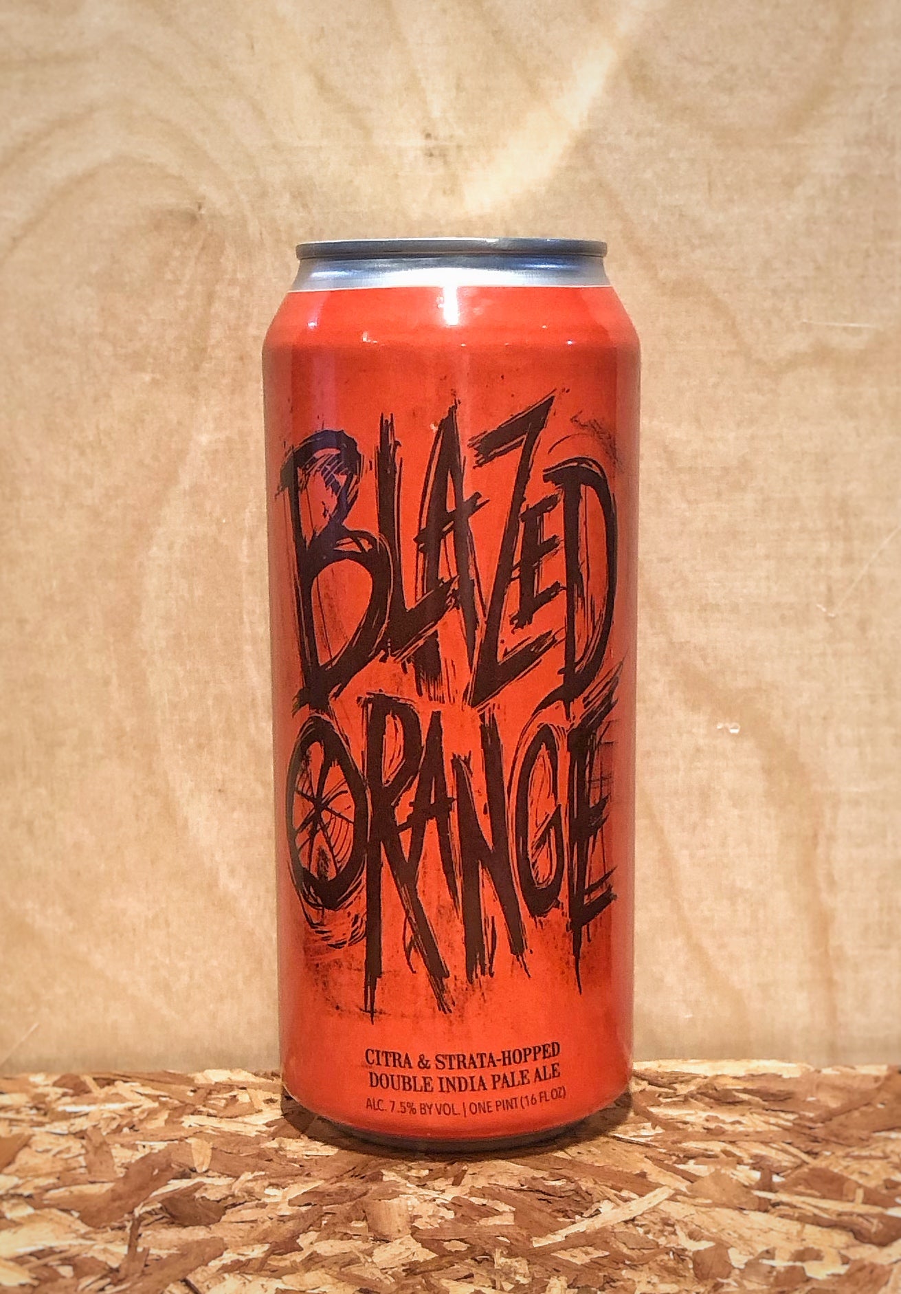 Hop Butcher For the World 'Blazed Orange' Citra & Strata-Hopped Double IPA (Chicago, IL)