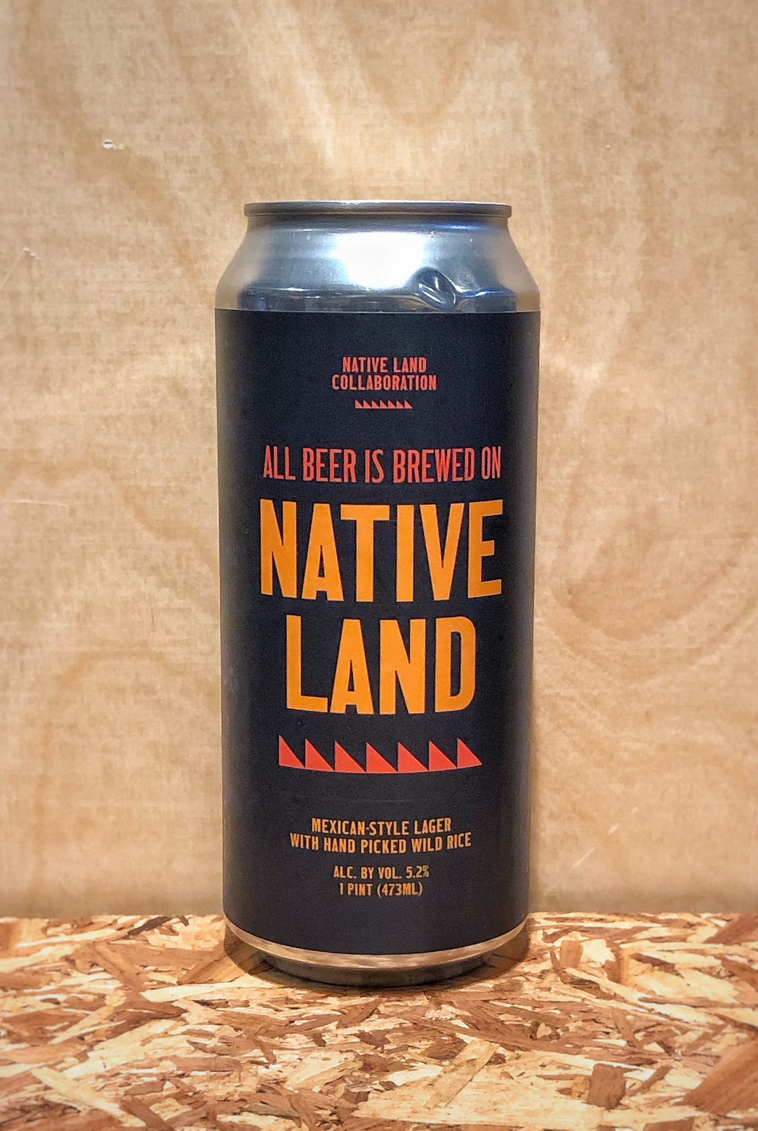 River's Edge Brewing Co. 'Native Land' Mexican-Style Lager with Hand Picked Wild Rice (Milford, MI)