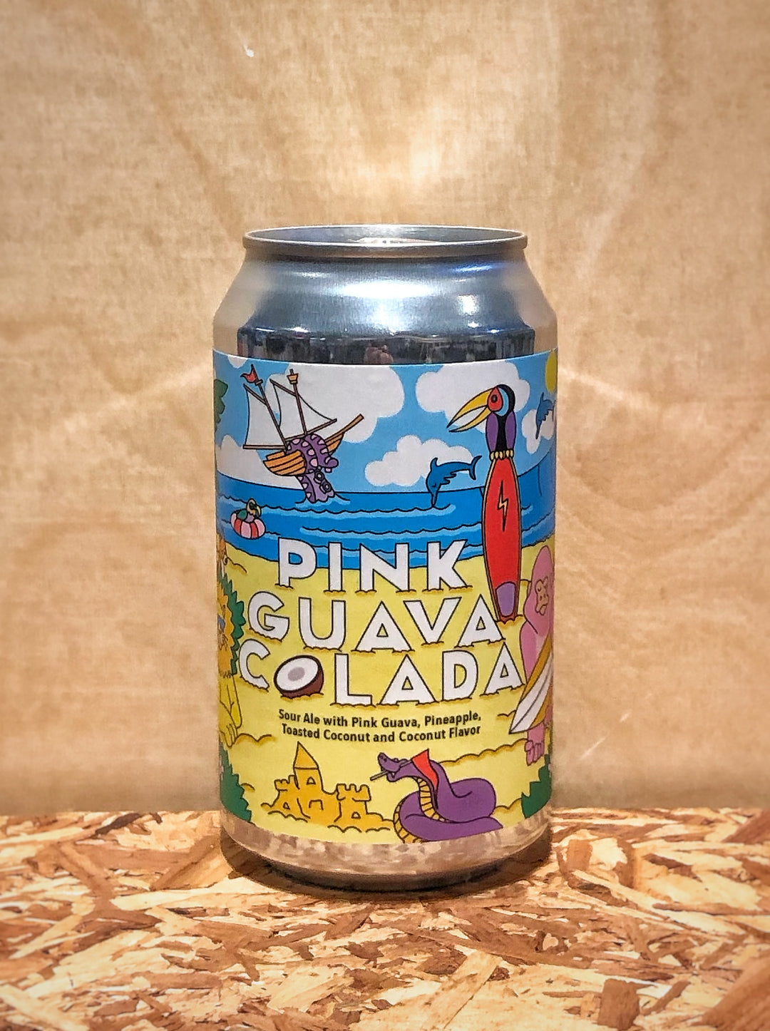 Prairie Artisan Ales 'Pink Guava Colada' Sour Ale with Pink Guava, Pineapple, and Toasted Coconut (Oklahoma City, OK)