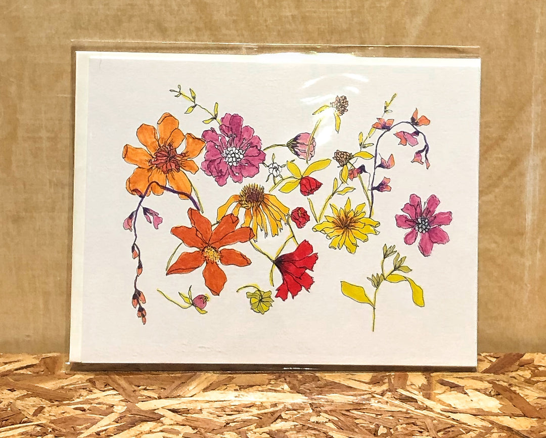 Jocelyn Gotlib Floral Assortment #1 Handmade Card