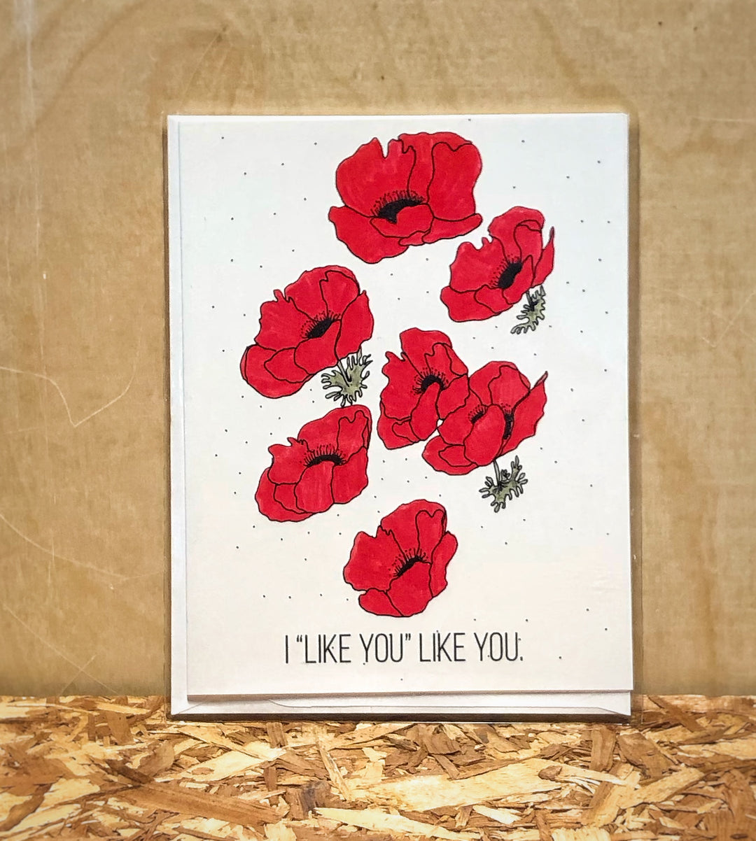 Jocelyn Gotlib  I "Like You" Like You Handmade Card