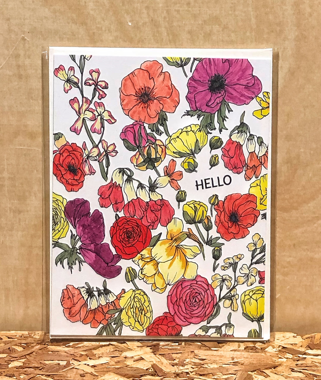Jocelyn Gotlib 'Hello' Handmade Card