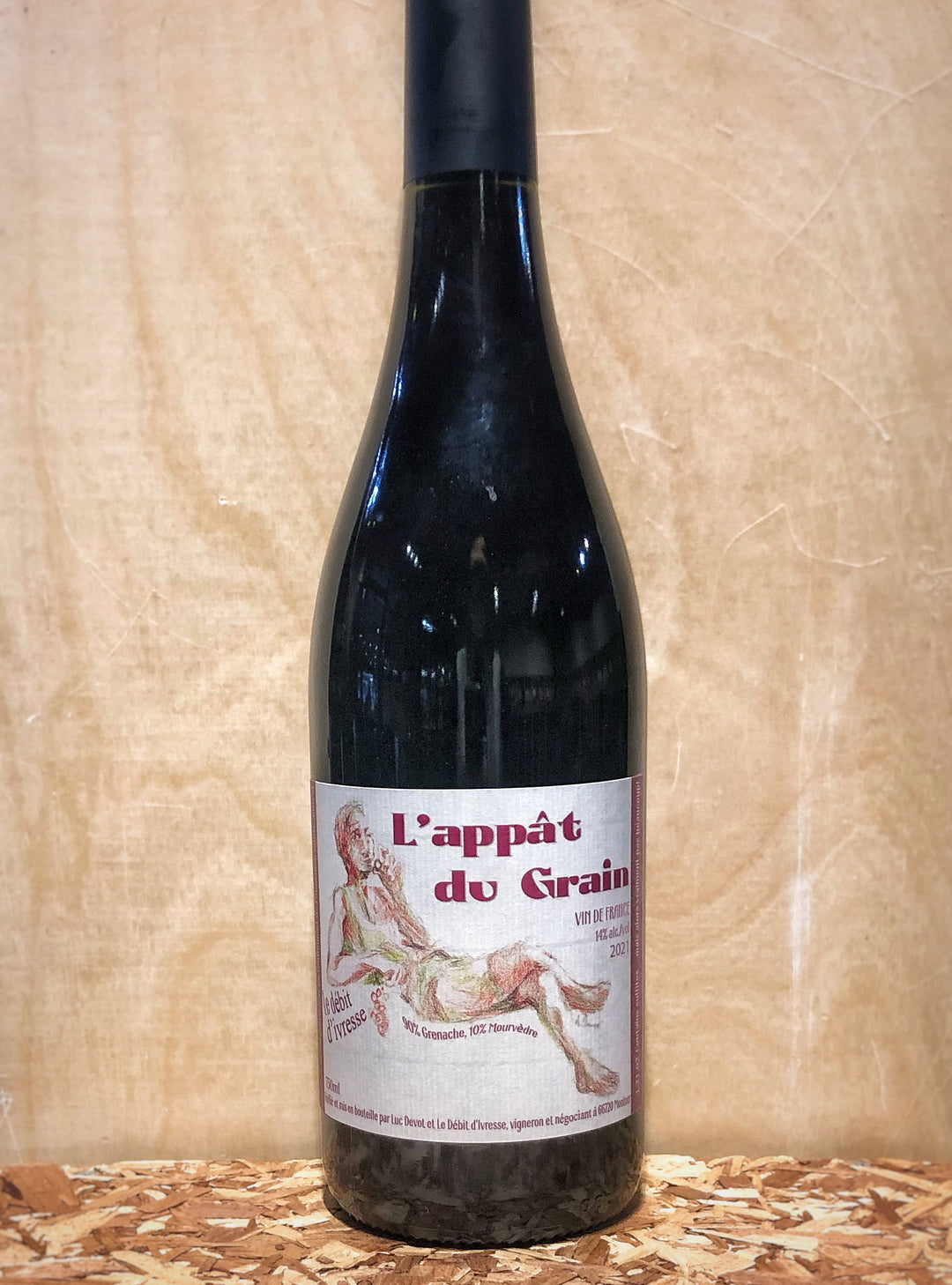 Le Debit D'Ivresse 'L'appat du Grain' Vin de France 2021 (Roussillon, France)