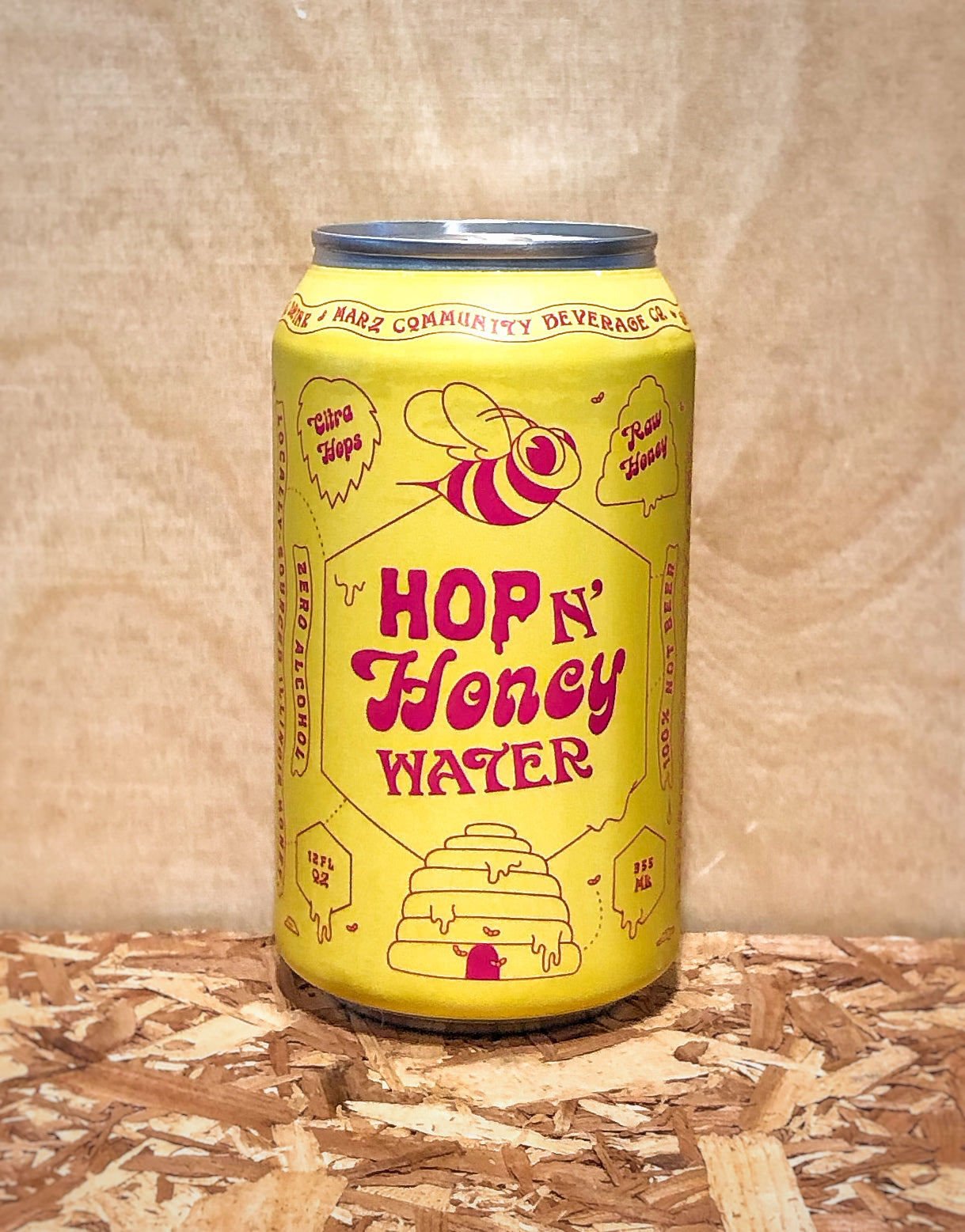Marz Community Brewing 'Hop n' Honey Water' Sparkling Non-Alcoholic Drink (Chicago, IL)