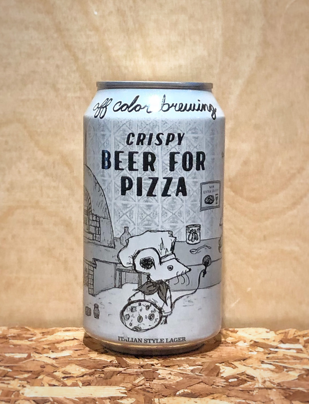 Off Color Brewing 'Crispy Beer for Pizza' Italian Style Lager (Chicago, IL)