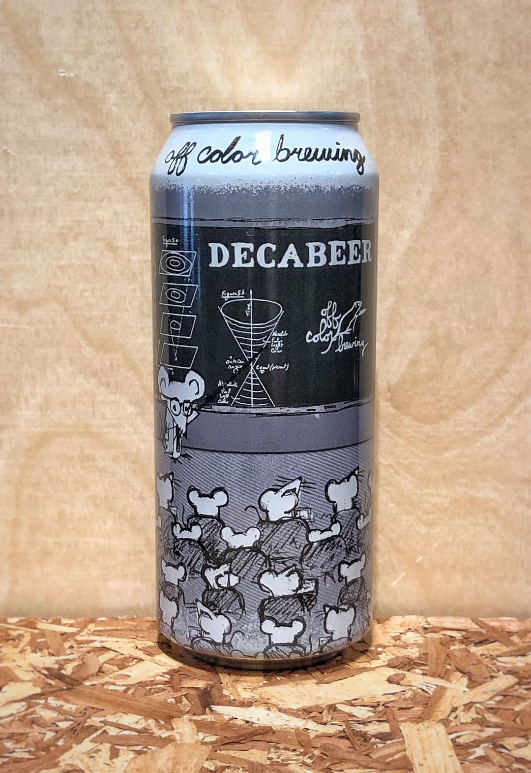 Off Color Brewing 'DecaBeer' Farmhouse Ale Mix Fermented with Two Classic Farmhouse Yeast Strains (Chicago, IL)