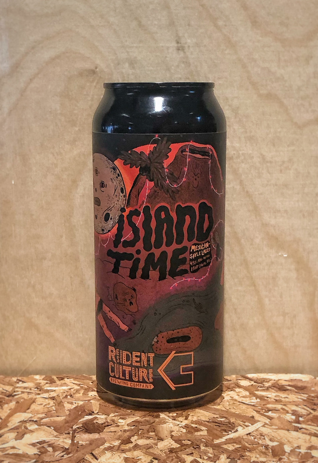 Resident Culture Brewing Co. 'Island Time' Mexican Style Lager with Lime (Charlotte, NC)
