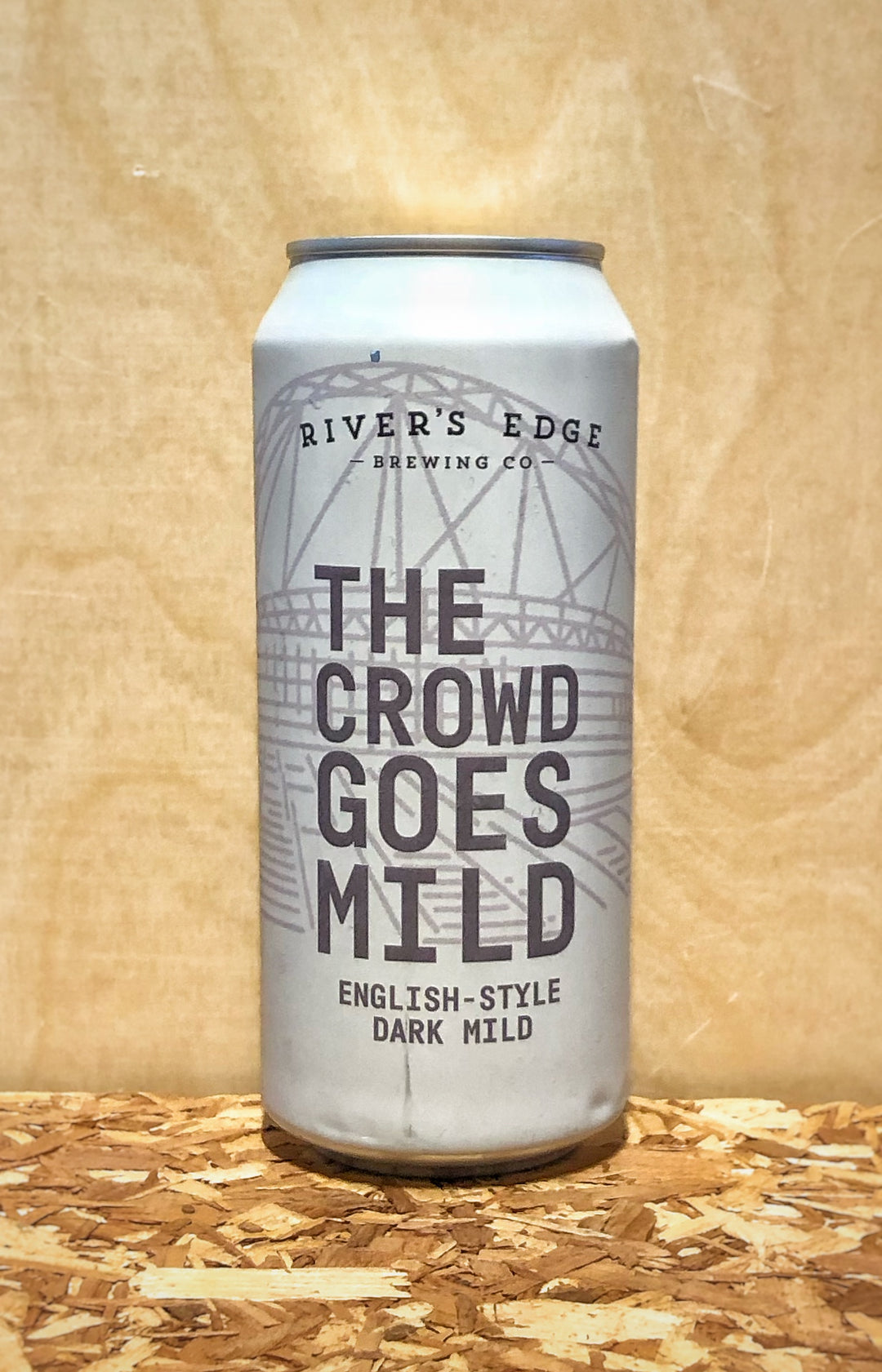 River's Edge Brewing Co. 'The Crowd Goes Mild' English Style Mild Ale (Milford, MI)