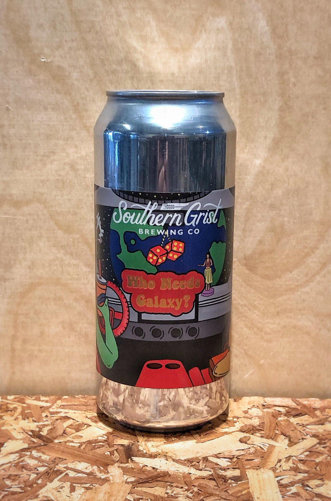 Southern Grist Brewing Co. 'Who Needs Galaxy?' New England Style Double IPA (Nashville, TN)