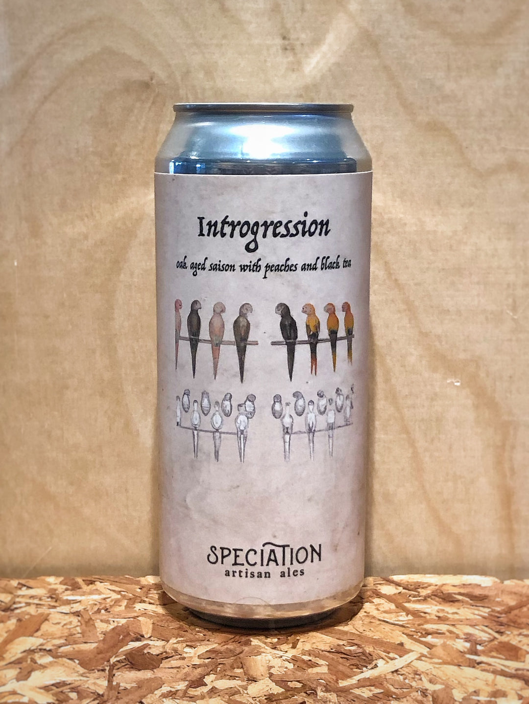 Speciation Artisan Ales 'Introgression' Oak Aged Saison with Peaches and Black Tea (Grand Rapids, MI)