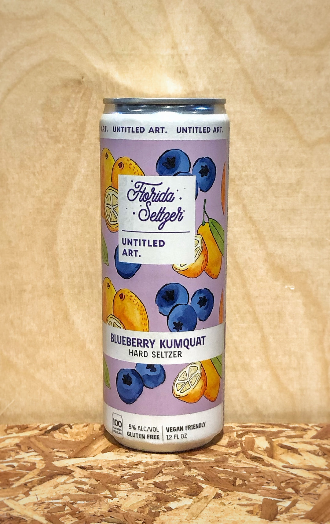 Untitled Art 'Florida Seltzer' Blueberry Kumquat Hard Seltzer (Waunakee, WI)