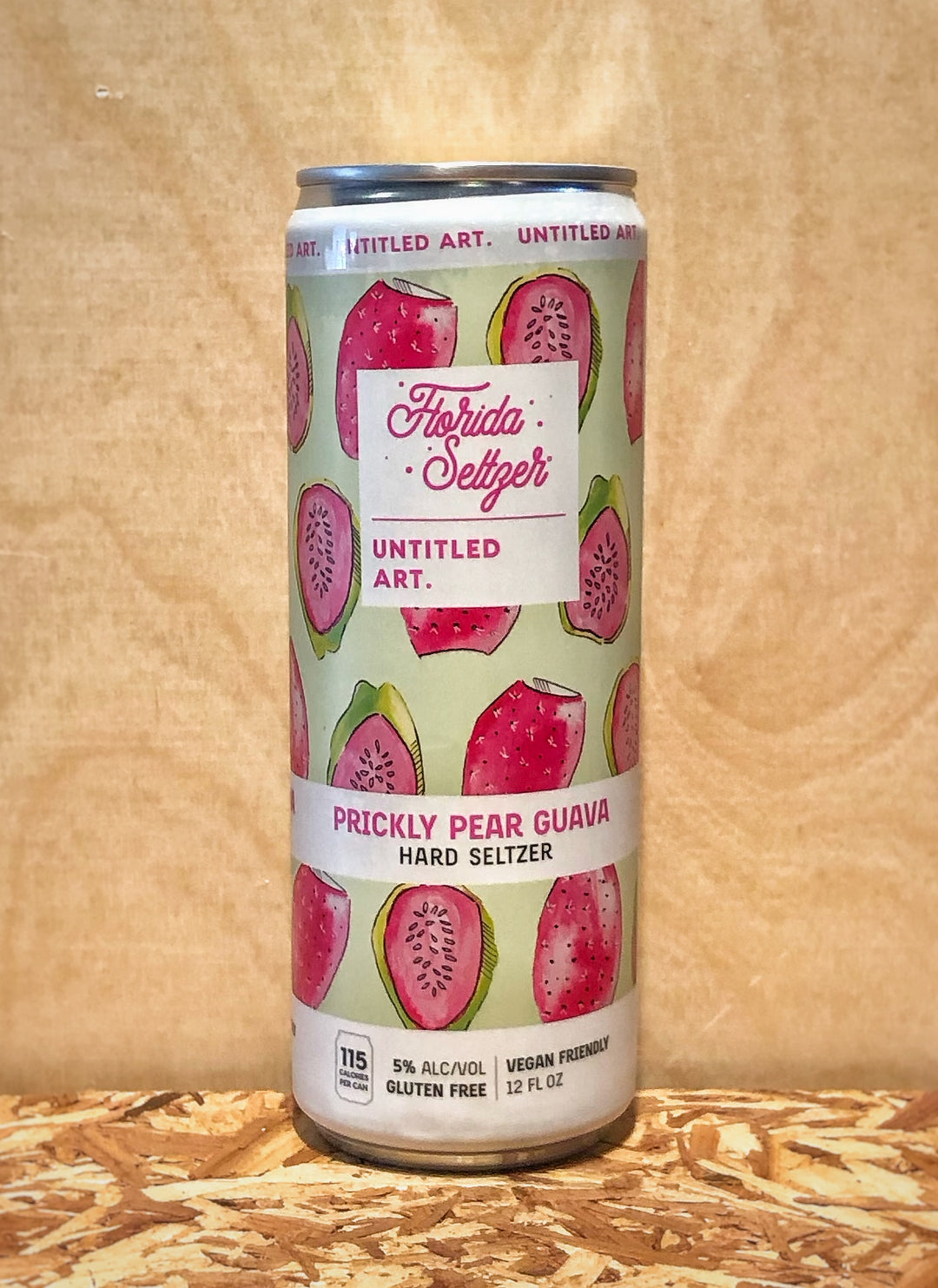 Untitled Art 'Florida Seltzer' Prickly Pear Guava Hard Seltzer (Waunakee, WI)