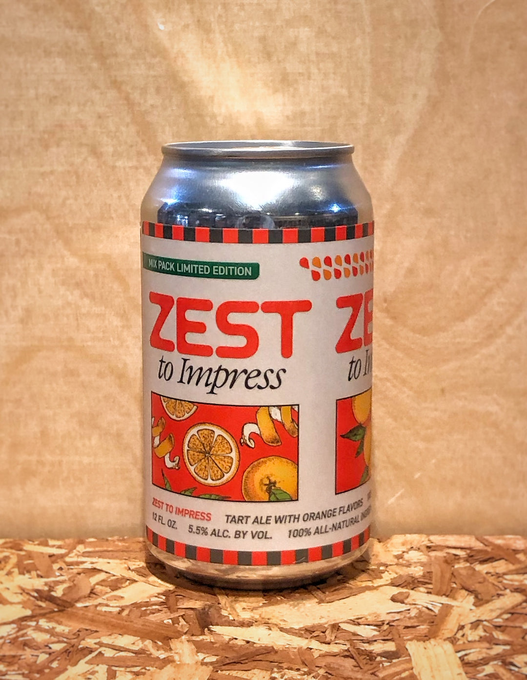 Upland Brewing 'Zest to Impress' Tart Ale with Orange (Bloomington, IN)