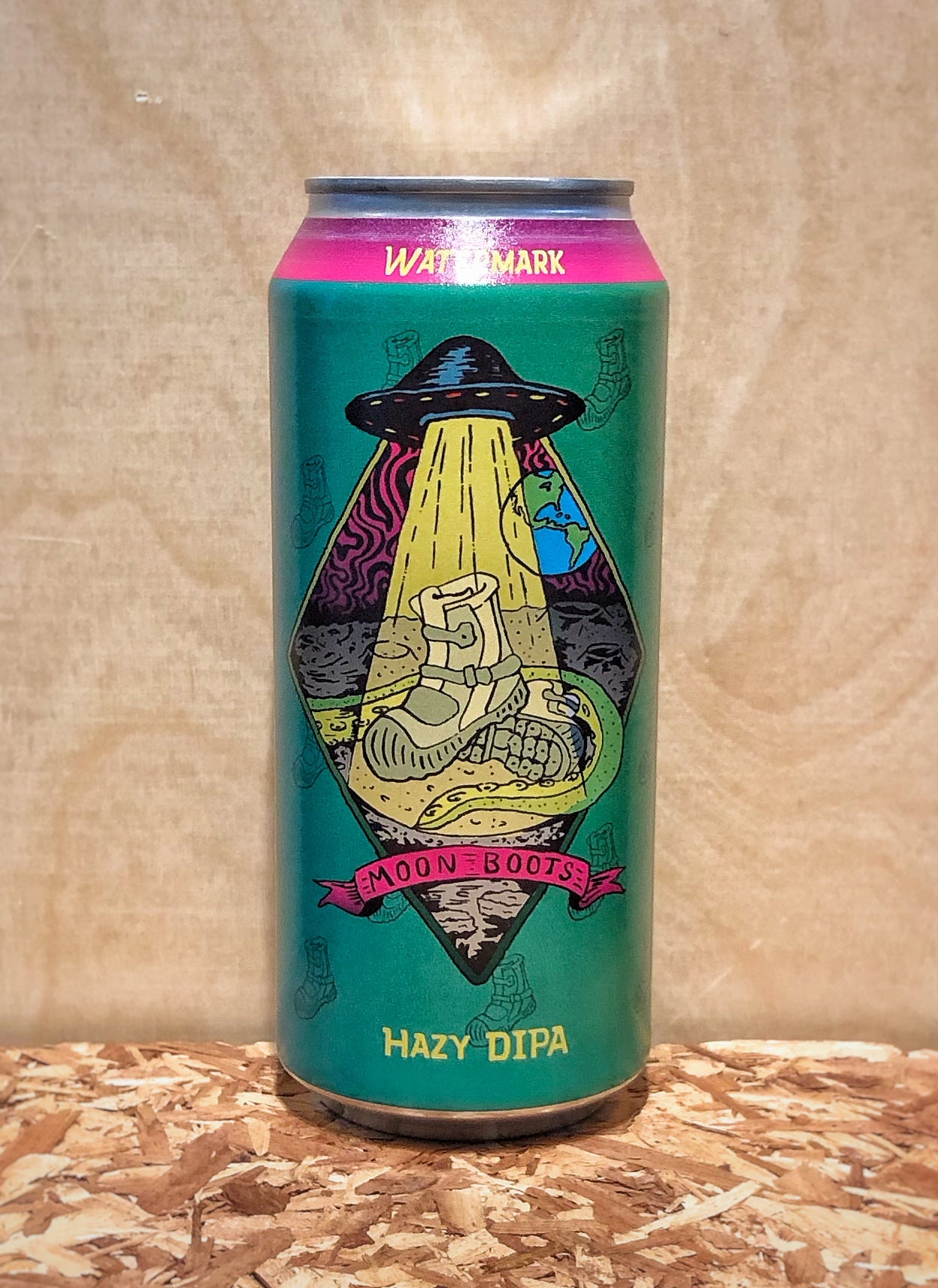 Watermark Brewing Co. 'Moon Boots' Hazy DIPA (Stevensville, MI)
