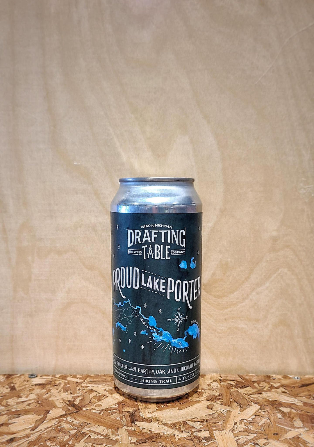 Drafting Table 'Proud Lake Porter' Porter with Earthy, Oak, and Chocolate Layers (Wixom, MI)