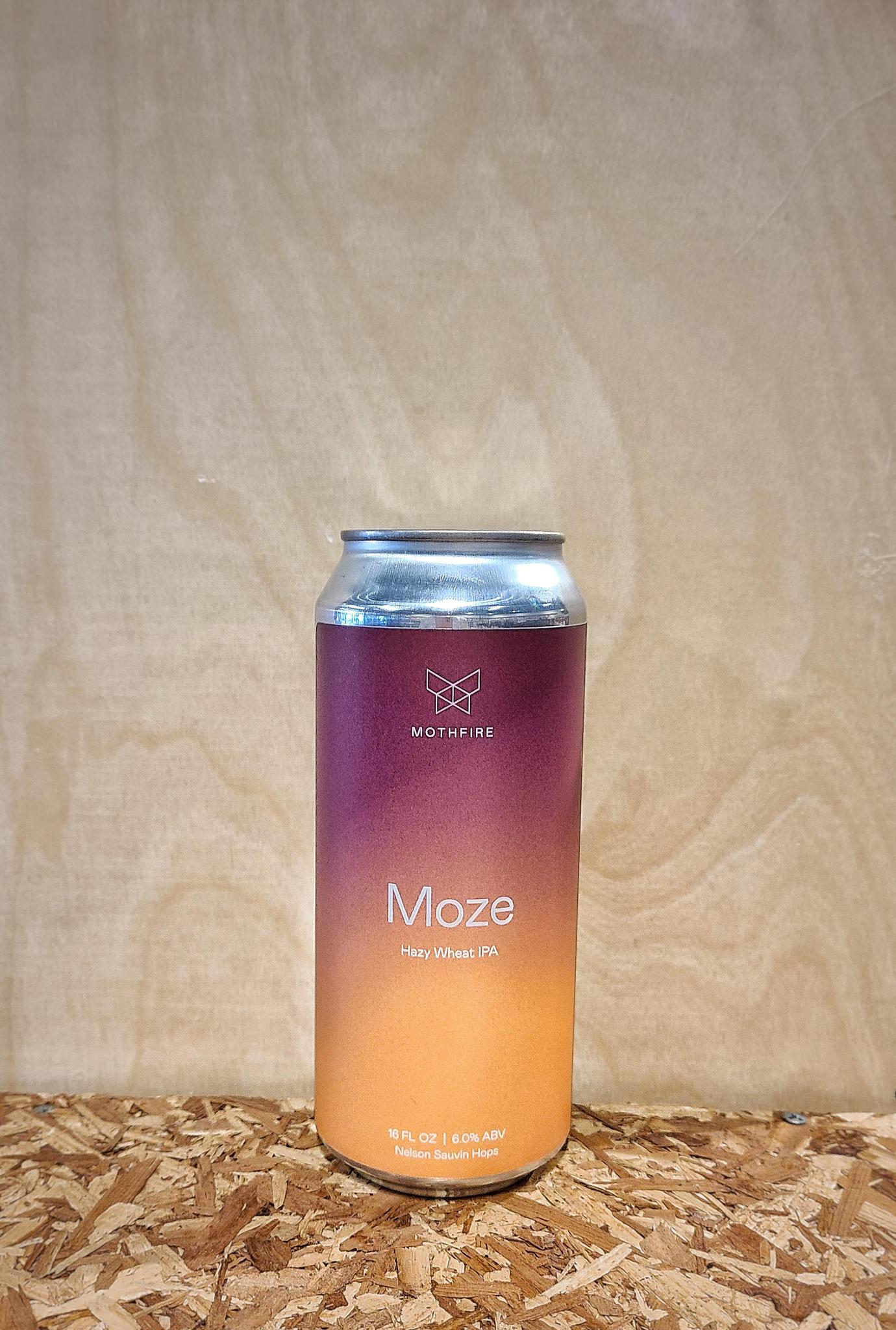 Mothfire Brewing 'Moze' Hazy Wheat IPA (Ann Arbor, MI)