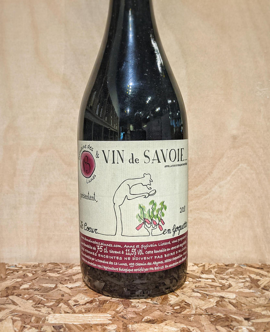 Domaines des 13 Lunes Le Coeur en Goguette Rouge 2024 (Savoie, France ...