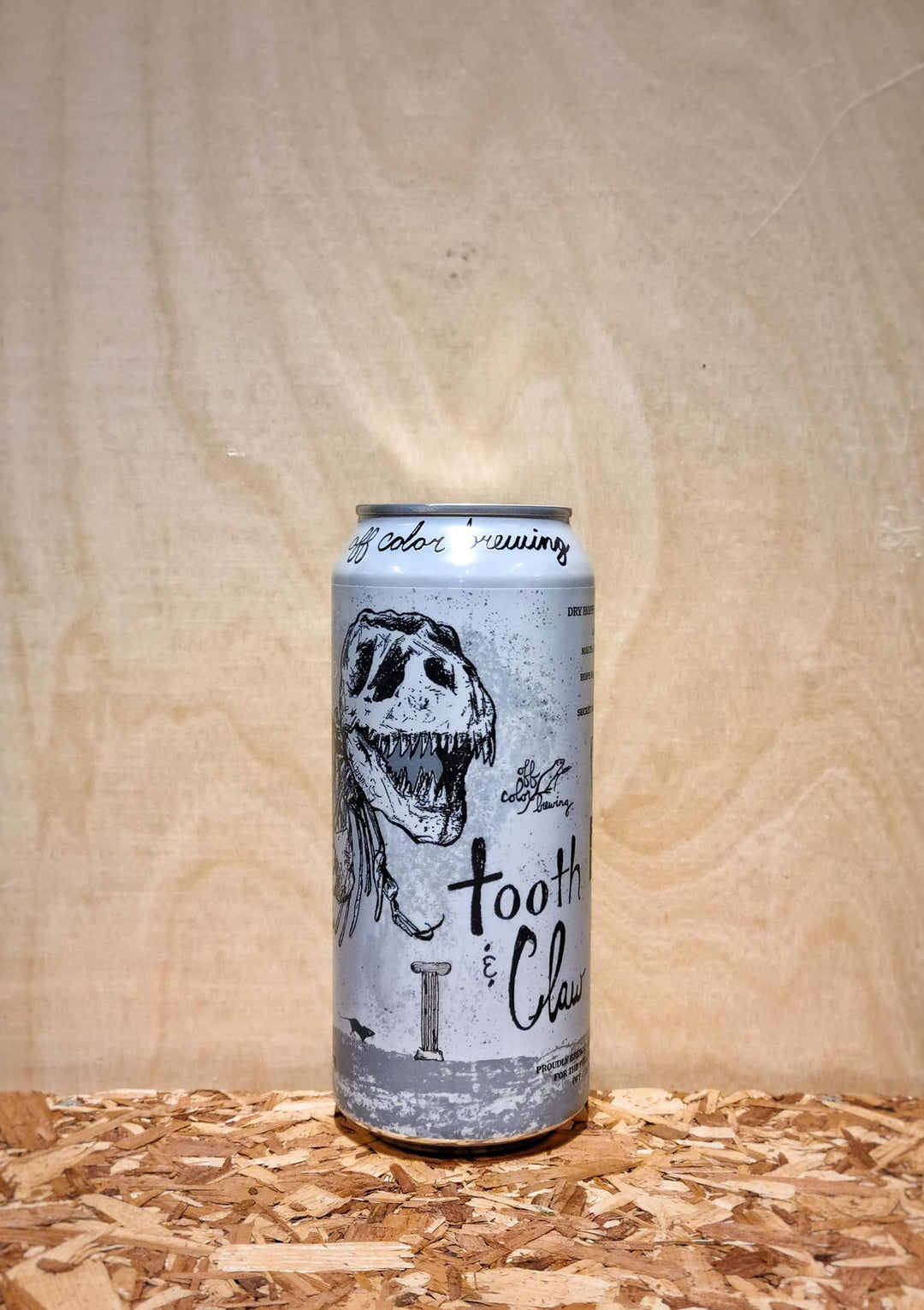 Off Color Brewing 'Tooth and Claw' Dry Hopped Lager (Chicago, Illinois)