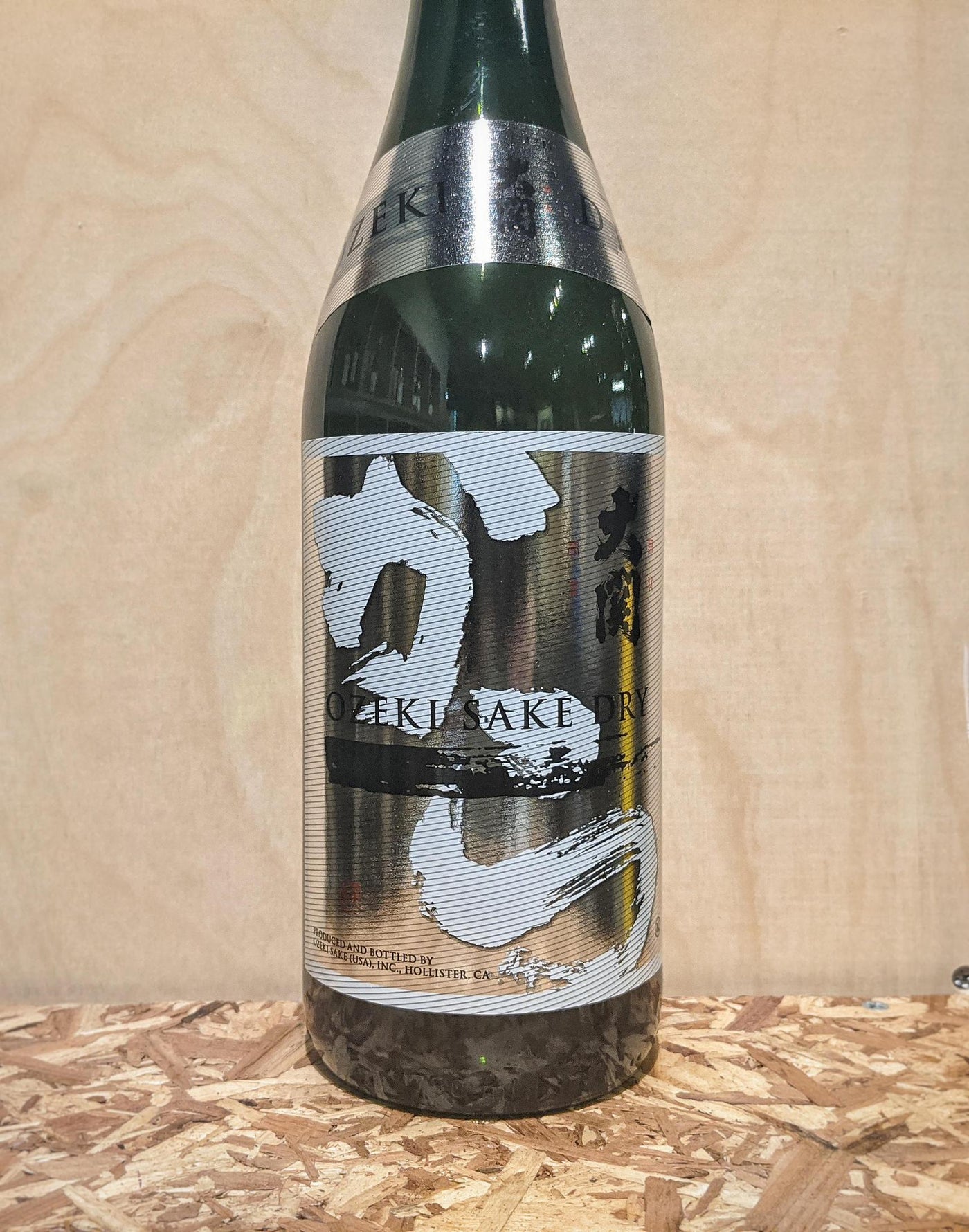 Ozeki Dry Junmai Sake (Hollister, California)
