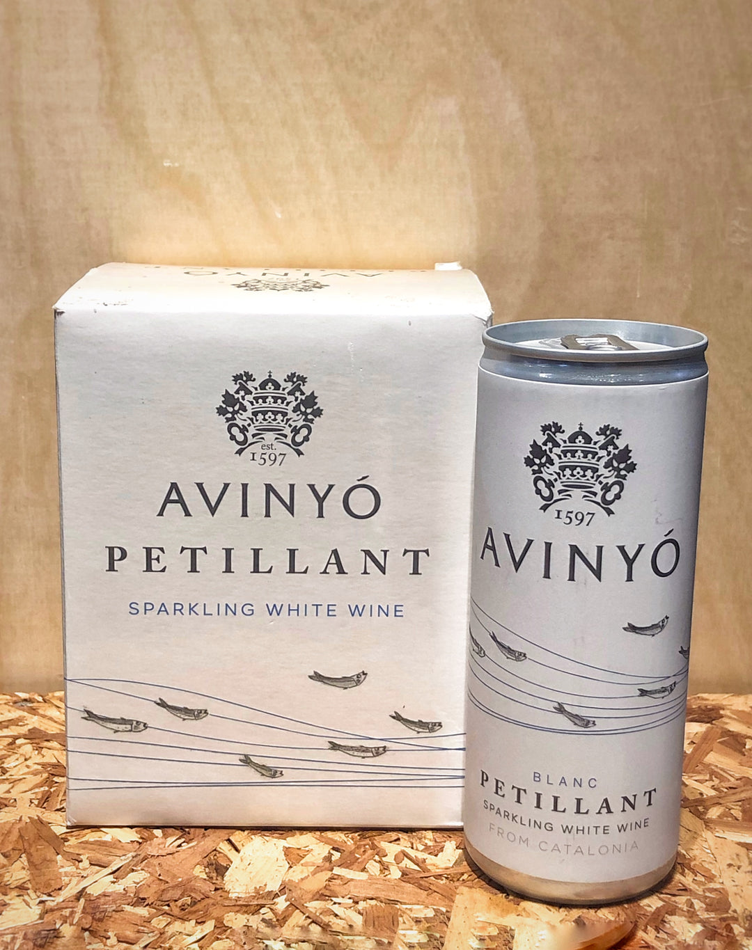 Avinyo Petillant Blanc Penedes, Spain 250ml Can (Penedes, Spain)