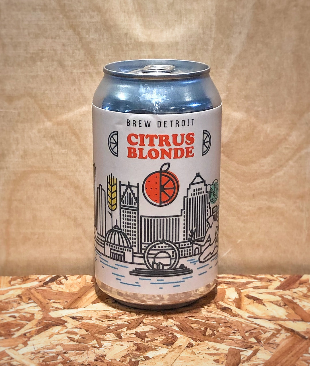 Brew Detroit 'Citrus Blonde' American Blonde with Citrus Peel (Detroit, MI)