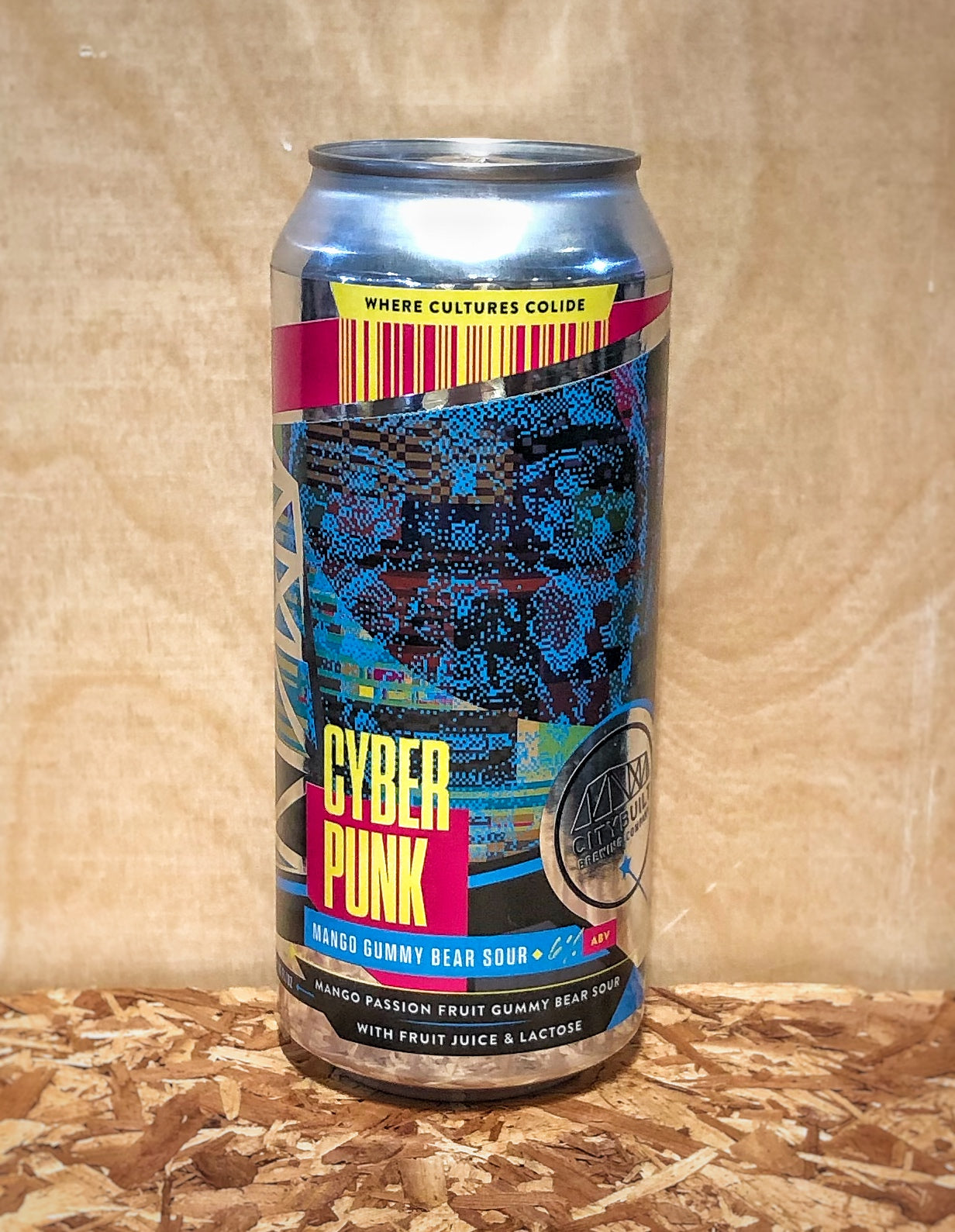 City Built Brewing Company 'Cyber Punk' Mango Gummy Bear Sour (Grand Rapids, MI)