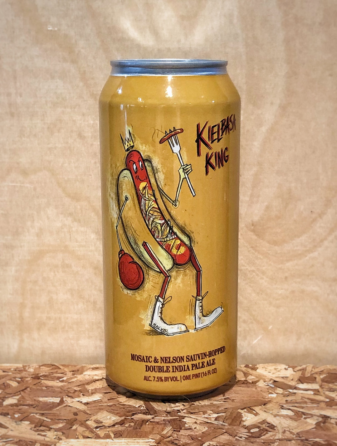 Hop Butcher For The World 'Kielbasa King' Mosaic & Nelson Sauvin-hopped Double India Pale Ale (Bedford Park, IL)