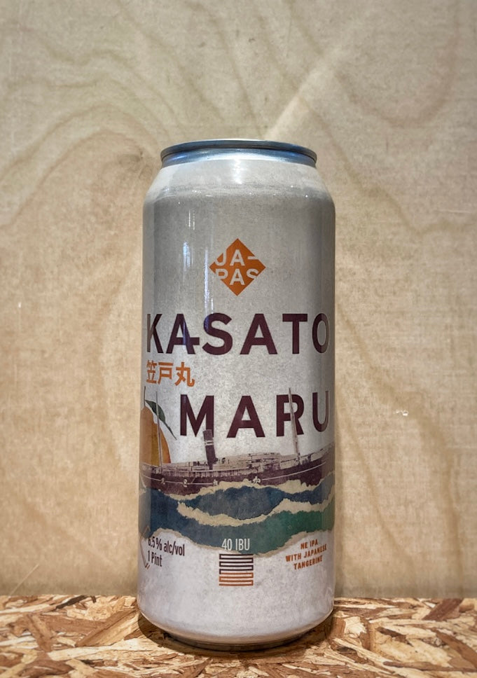 Japas Cervejaria 'Kasato Maru' New England IPA with Japanese Tangerine (Brazil)