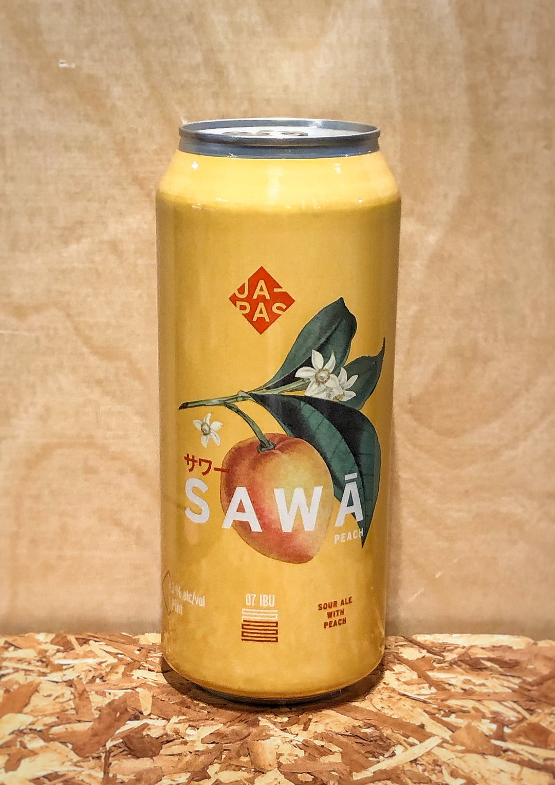 Japas Cervejaria 'Sawa' Sour Ale with Peaches (Brazil)